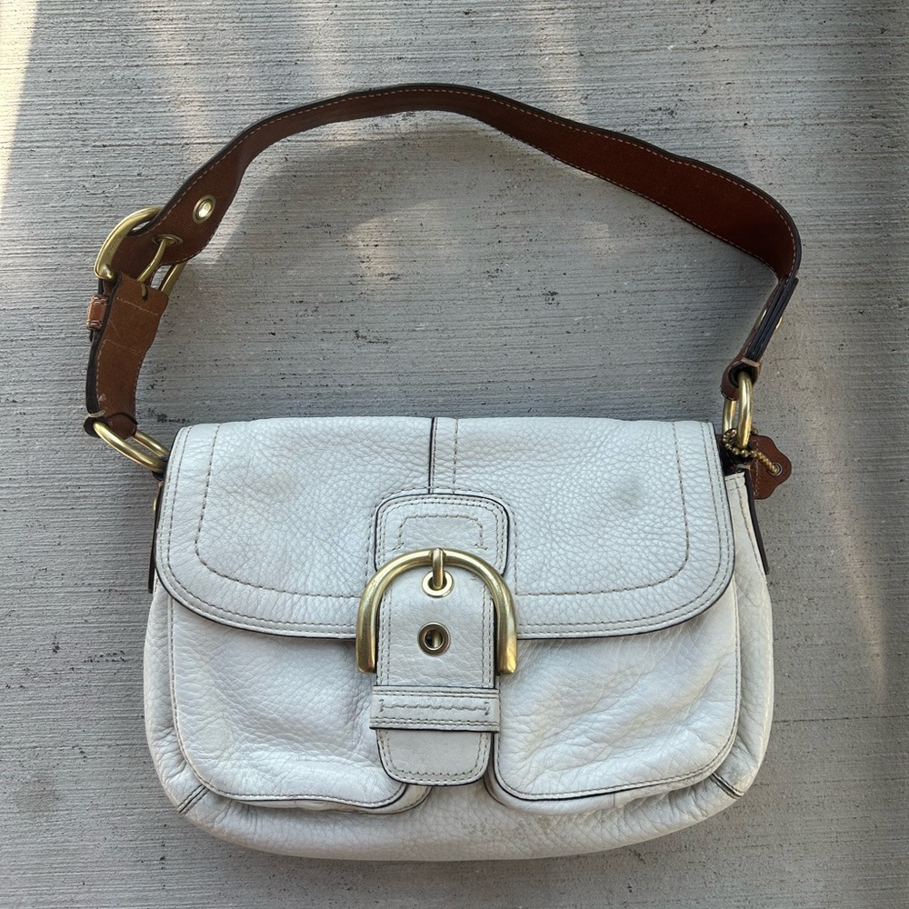 Vintage Coach Buckle Bag